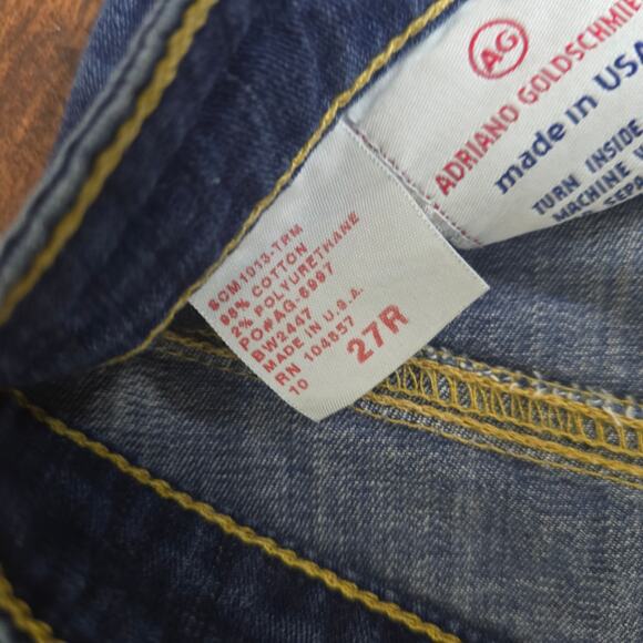 AG Jeans The Angel Low Rise Bootcut Jeans - 27R - Picture 10 of 10